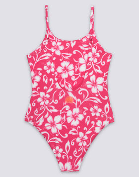 SK23 PRINTED GIRLS' ONE-PIECE SWIMSUIT