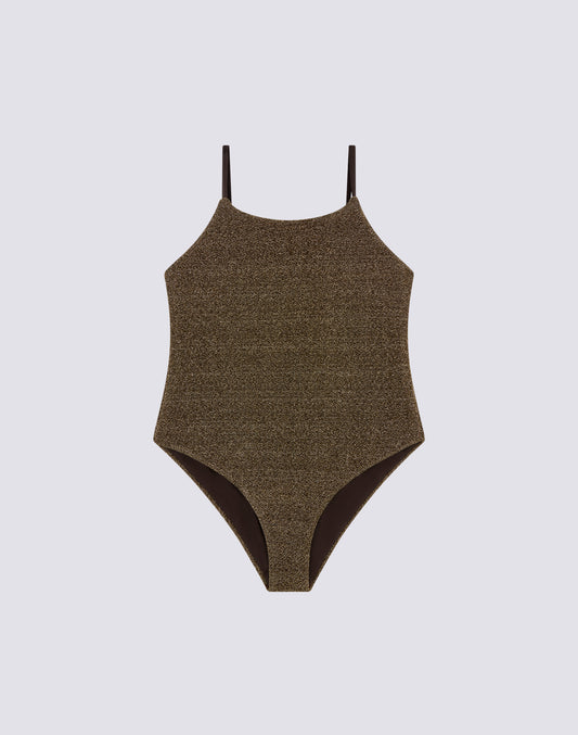 MAILLOT DE BAIN UNE PIÈCE EN LUREX POUR FILLE