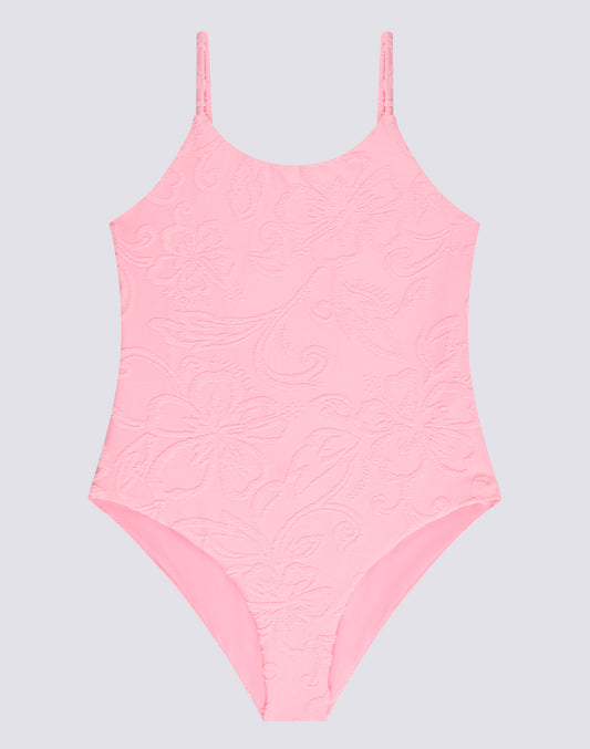 CHILDREN'S TERRY CLOTH ONE-PIECE SWIMSUIT