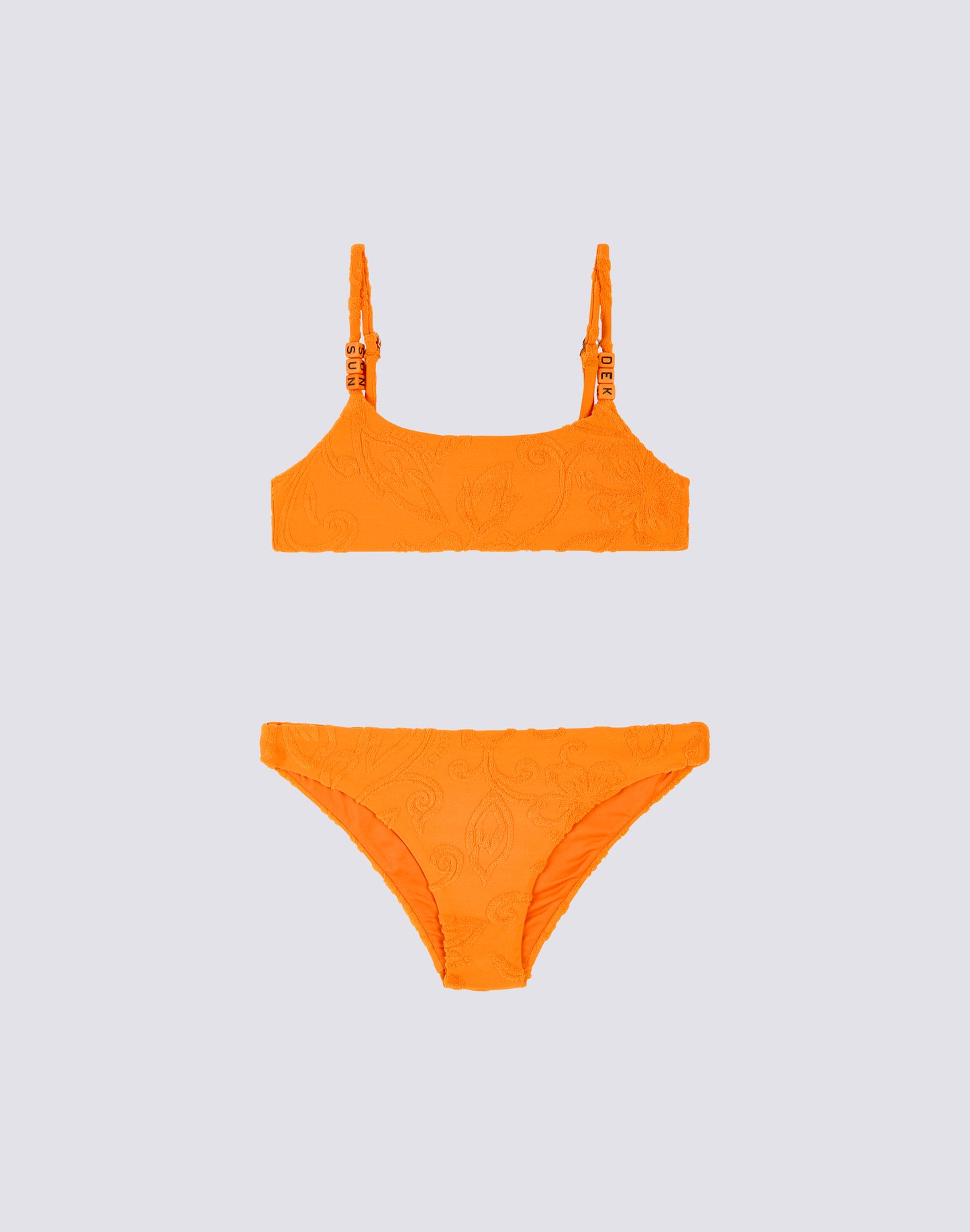 MINI BIKINI EN ÉPONGE JACQUARD AVEC MOTIF SK23