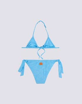 MINI BIKINI DE TEJIDO DE RIZO JACQUARD CON MOTIVO SK23