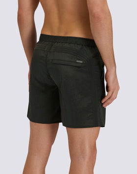 GOLDENWAVE MEN'S LONG SWIMSUIT WITH SEMI-ELASTIC WAIST IN RIPSTOP NYLON