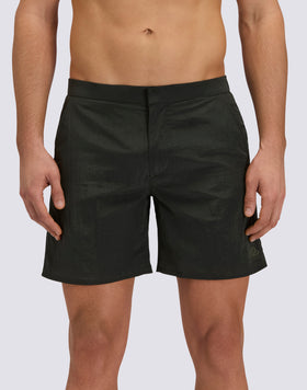 GOLDENWAVE MEN'S LONG SWIMSUIT WITH SEMI-ELASTIC WAIST IN RIPSTOP NYLON