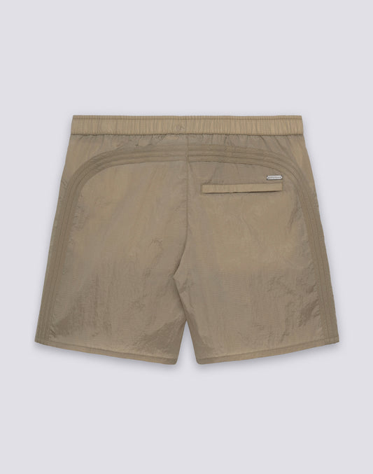 GOLDENWAVE MEN'S LONG SWIMSUIT WITH SEMI-ELASTIC WAIST IN RIPSTOP NYLON