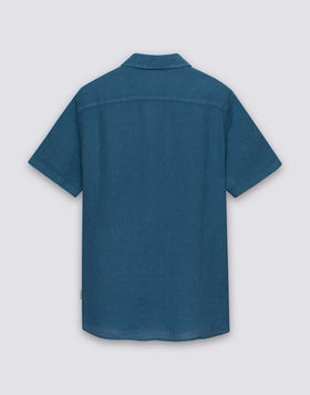 MEN'S SHORT-SLEEVED LINEN SHIRT