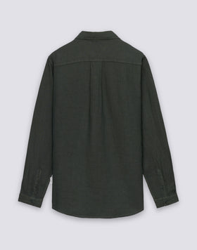 CHEMISE EN LIN TEINTE EN PIÈCE POUR HOMME