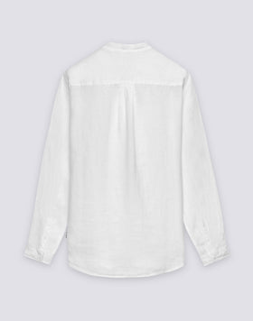 CHEMISE MANDARINE POUR HOMME EN LIN TEIN EN PIÈCE