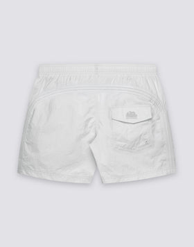 COSTUME DA BAGNO UOMO CORTO VITA ELASTICATA GOLDENWAVE TINTA UNITA NYLON TASLAN COTTON TOUCH