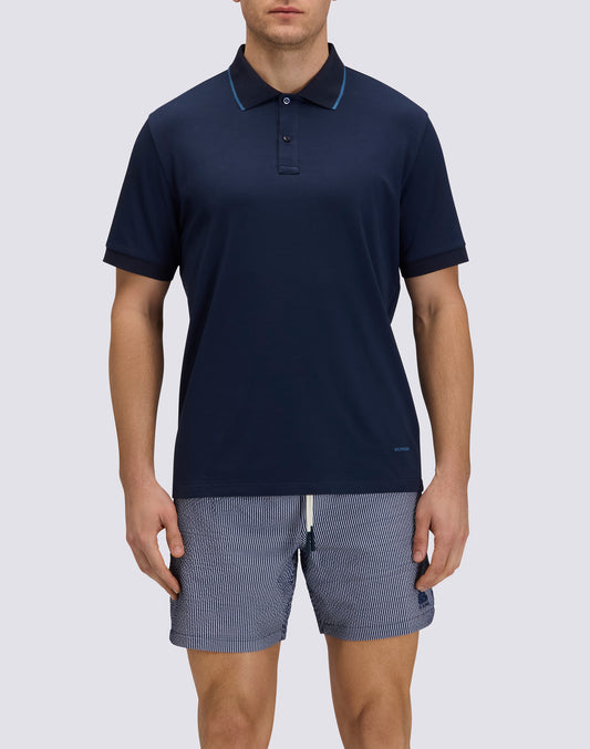 POLO HOMME EN JERSEY TECHNIQUE