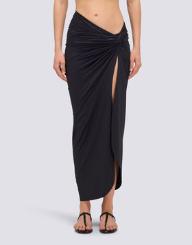 LONG SARONG CROISÉ SUR LE DEVANT