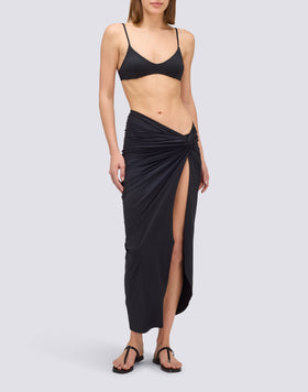 LONG SARONG CROISÉ SUR LE DEVANT
