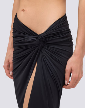 LONG SARONG CROISÉ SUR LE DEVANT