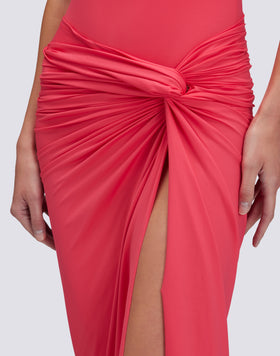 LONG SARONG CROISÉ SUR LE DEVANT