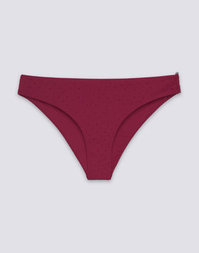 REGULAR FIT BIKINI BOTTOMS WITH RHINESTONES