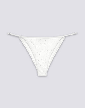 KERR - SLIP TAILLE FIXE ÉCHANCRÉ AVEC STRASS