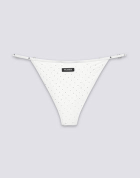 KERR - SLIP TAILLE FIXE ÉCHANCRÉ AVEC STRASS