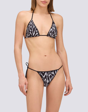 GIAMI - BAS DE BIKINI IMPRIMÉ VENT ABSTRAIT