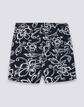 SHORT DE MARCHE EN POPLIN DE VISCOSE IMPRIMÉE POUR HOMME