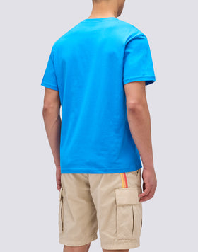 CAMISETA DE CUELLO REDONDO CON ESTAMPADO DE LOGOTIPO