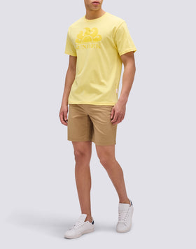 T-SHIRT MANICHE CORTE CON LOGO