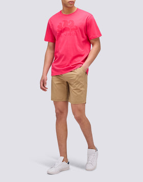 T-SHIRT MANICHE CORTE CON LOGO