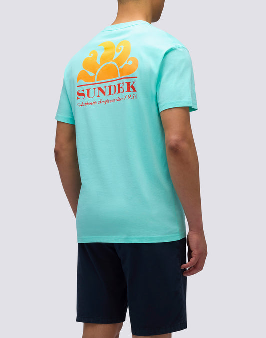NOUVEAU T-SHIRT COL RAS DU COU HERBERT AVEC LOGO MAXI