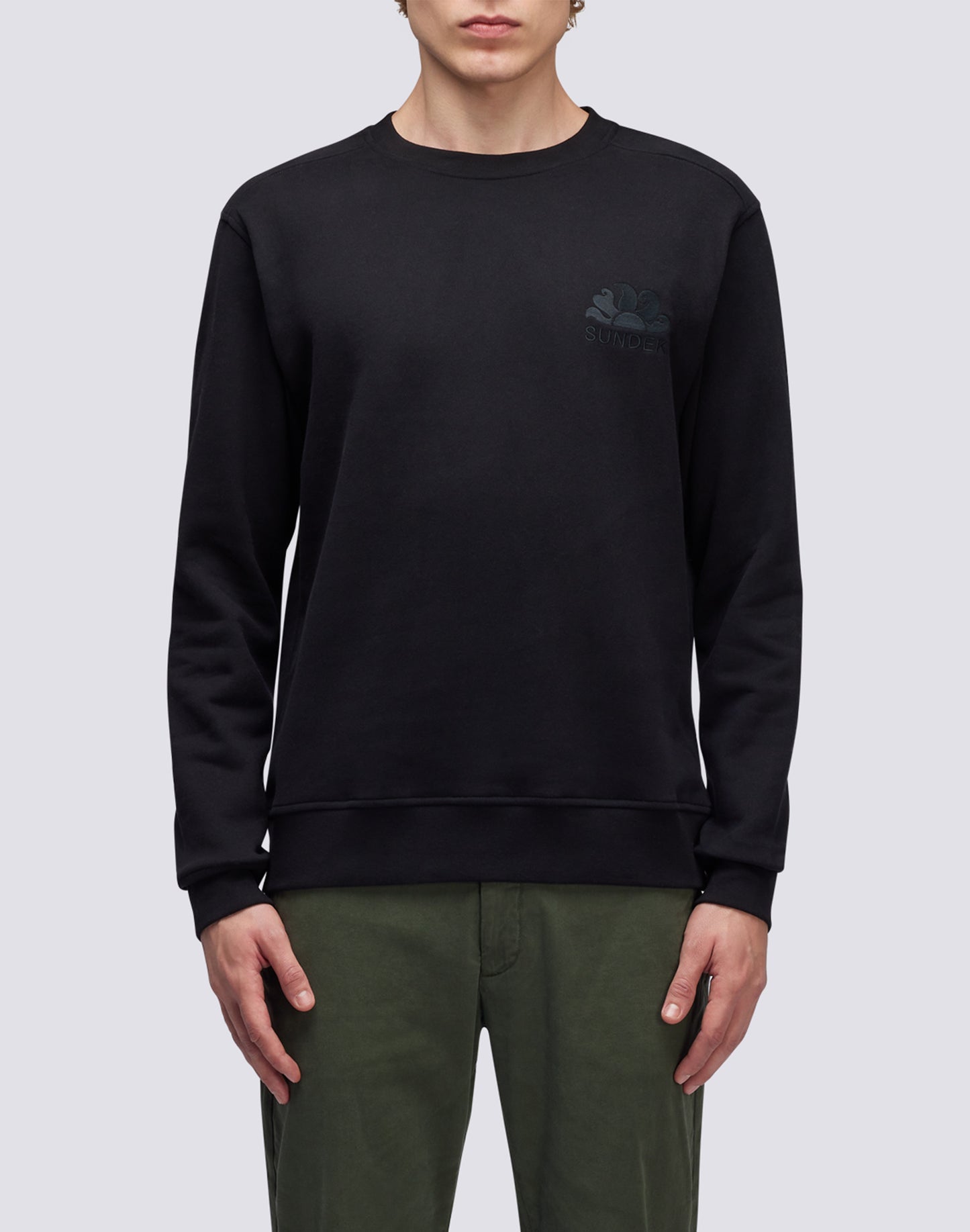 CREW NECK BRUSHED SWEATSHIRTS