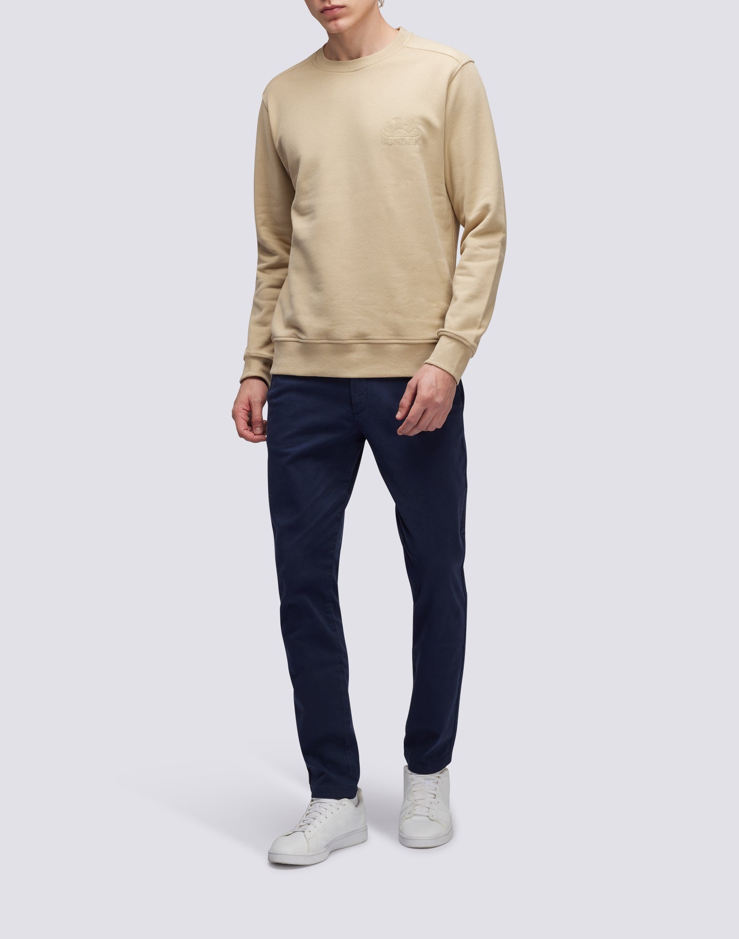 CREW NECK BRUSHED SWEATSHIRTS