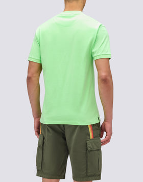 T-SHIRT NEW DEY GIROCOLLO TINTO CAPO CON LOGO