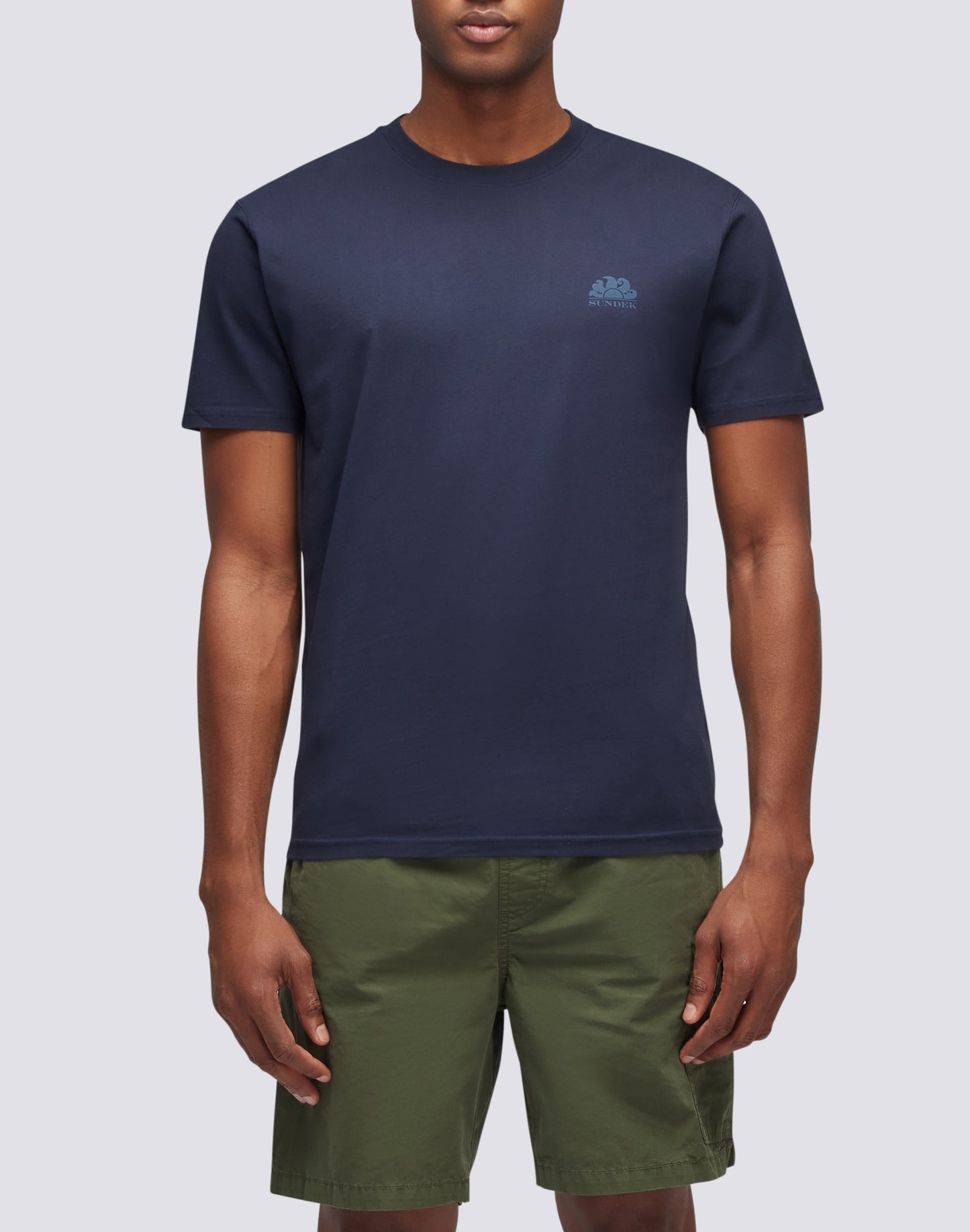 T-SHIRT À COL ROND AVEC LOGO