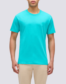 T-SHIRT À COL ROND AVEC LOGO