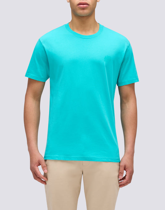 T-SHIRT À COL ROND AVEC LOGO