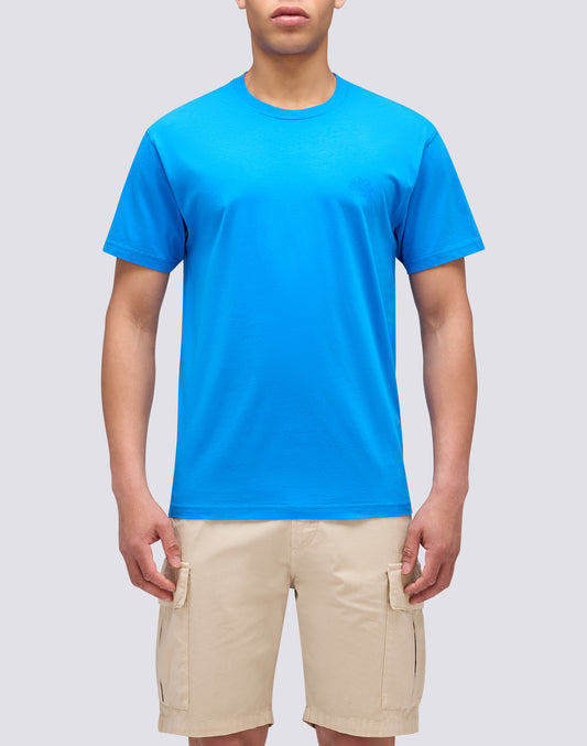 T-SHIRT À COL ROND AVEC LOGO