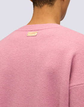 JERSEY DE CUELLO REDONDO PARA HOMBRE CON MOTIVO ASTRÁCTICO JACQUARD