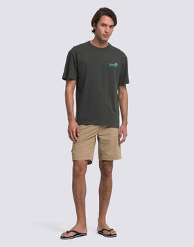 T-SHIRT HOMME À COL ROND AVEC IMPRIMÉ ET BRODERIE SUNDEK CALIFORNIA 1958
