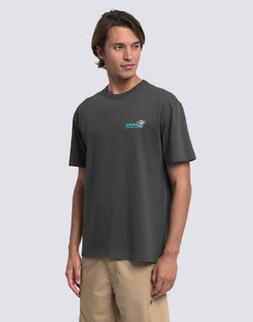T-SHIRT HOMME À COL ROND AVEC IMPRIMÉ ET BRODERIE SUNDEK CALIFORNIA 1958