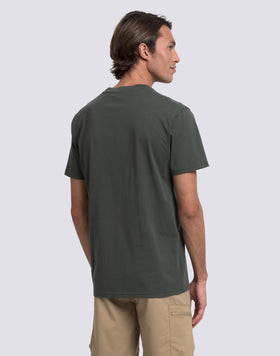 T-SHIRT UOMO A GIROCOLLO CON LOGO EMBOSSATO