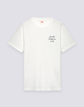 CAMISETA DE CUELLO REDONDO PARA HOMBRE CON BORDADO SUNDEK CALIFORNIA 1958