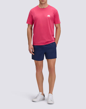 CAMISETA DE CUELLO REDONDO PARA HOMBRE TEÑIDA EN PIEZA