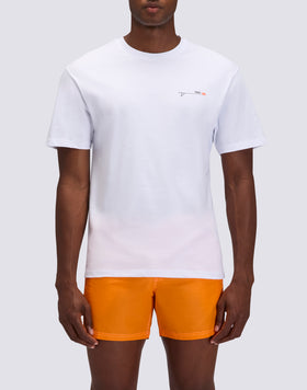 CAMISETA DE CUELLO REDONDO PARA HOMBRE CON ESTAMPADO OLD SCHOOL SURF