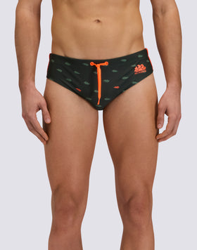SLIP DE BAIN HOMME DIWALTER IMPRIMÉ MONOGRAM 2