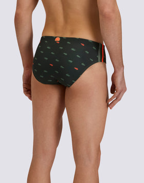 SLIP DE BAIN HOMME DIWALTER IMPRIMÉ MONOGRAM 2