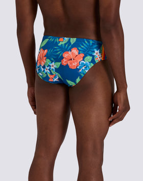 SLIP MARE UOMO DIWALTER CON STAMPA ISLAND BLISS