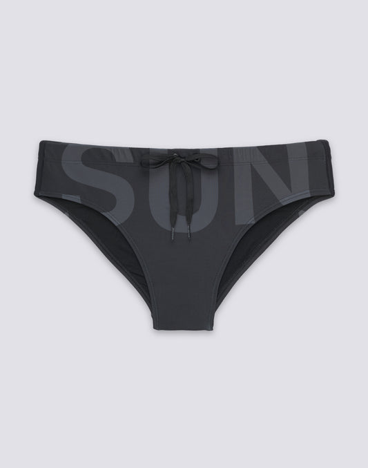 SLIP DE BAIN AVEC LOGO