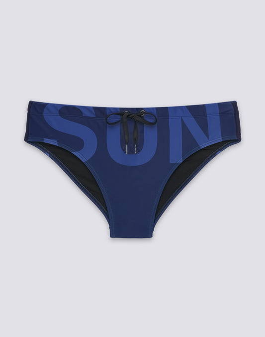 SLIP DE BAIN AVEC LOGO