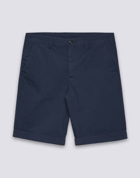 MEN'S GARMENT-DYED STRETCH POPLIN WALKSHORT