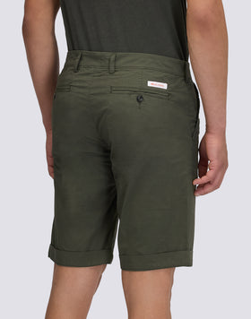 WALKSHORT PARA HOMBRE TEÑIDO EN POPELÍN ELÁSTICO