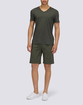 WALKSHORT PARA HOMBRE TEÑIDO EN POPELÍN ELÁSTICO