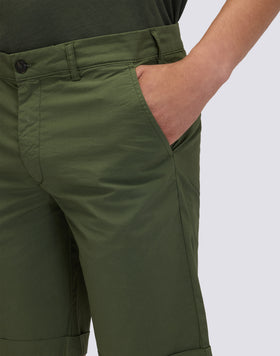 WALKSHORT PARA HOMBRE TEÑIDO EN POPELÍN ELÁSTICO