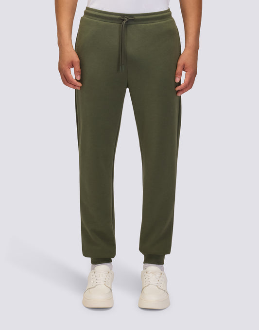 PANTALONES DE HOMBRE CON CINTURA ELÁSTICA EN INTERLOCK RECICLADO